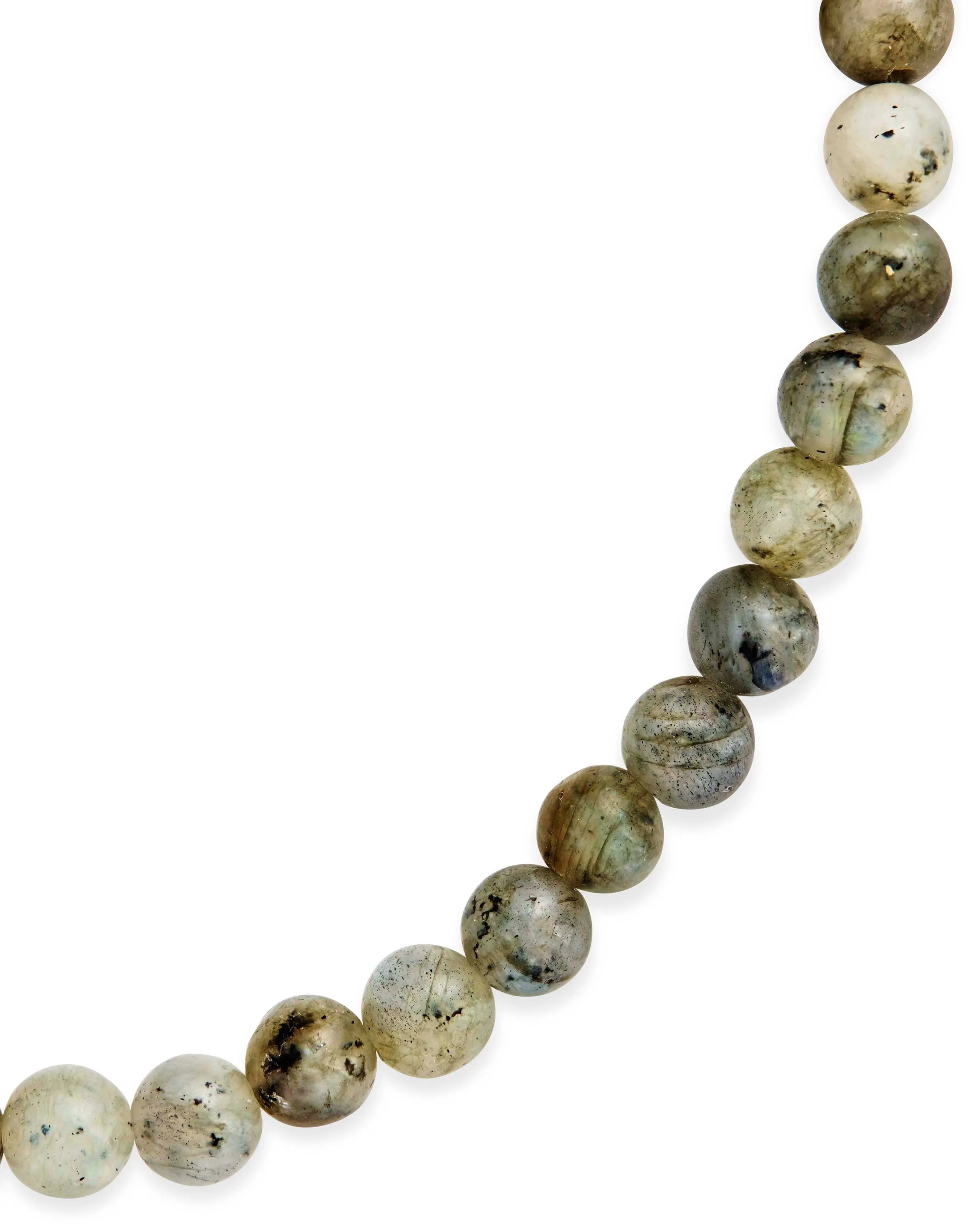 Labradorite Beaded Stretch Bracelet