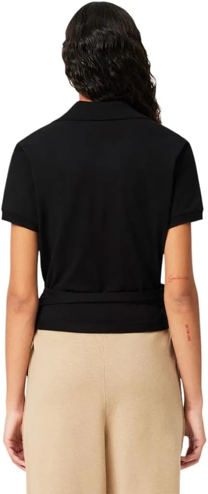 Lacoste Women's Crossover Stretch Pique Polo Shirt