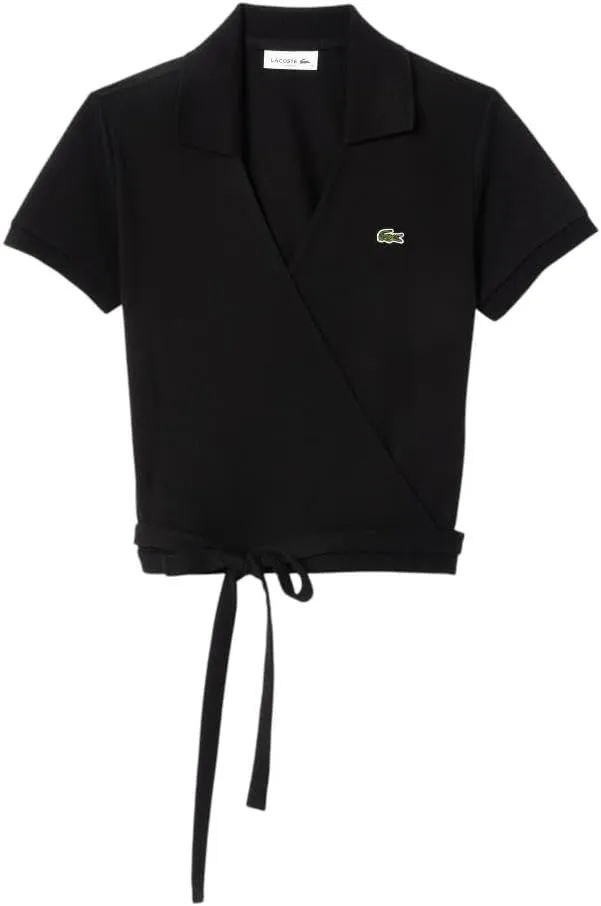 Lacoste Women's Crossover Stretch Pique Polo Shirt