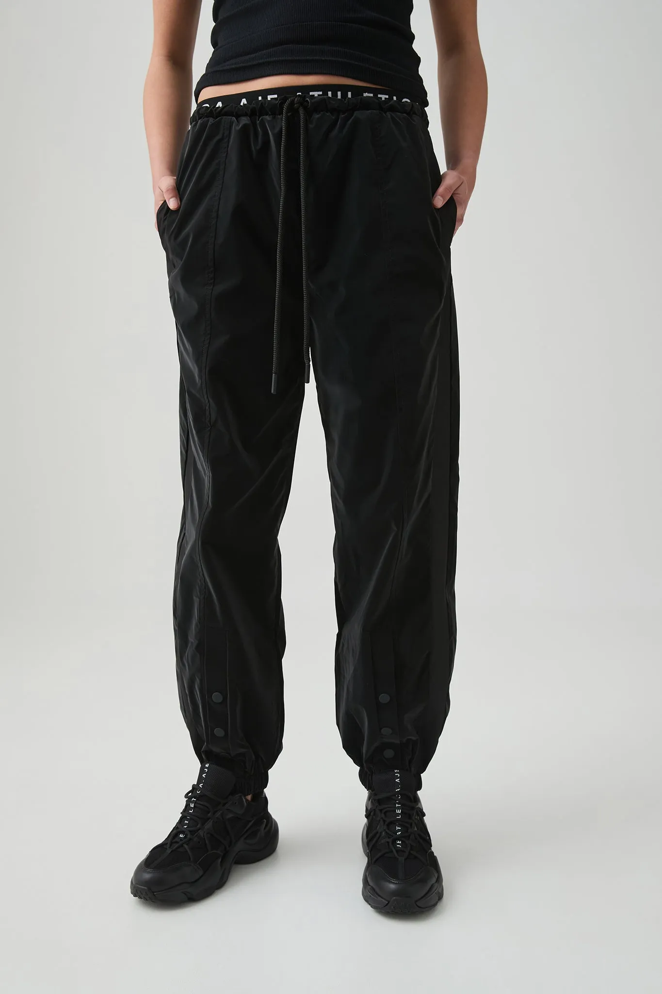 Logo Waistband Spray Pant 505