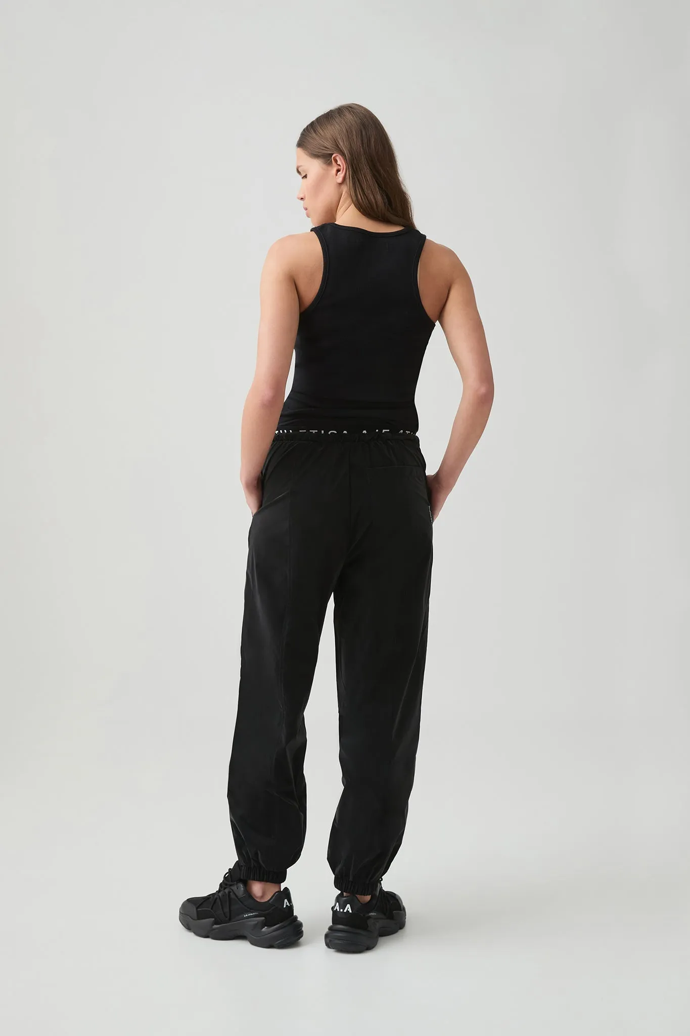 Logo Waistband Spray Pant 505