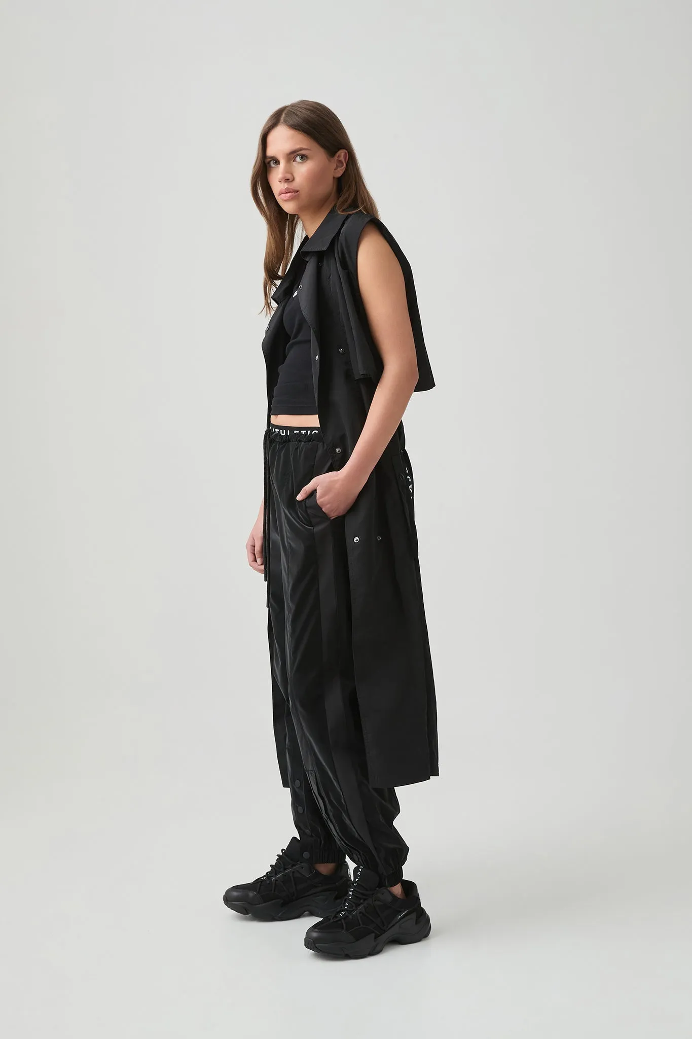 Logo Waistband Spray Pant 505