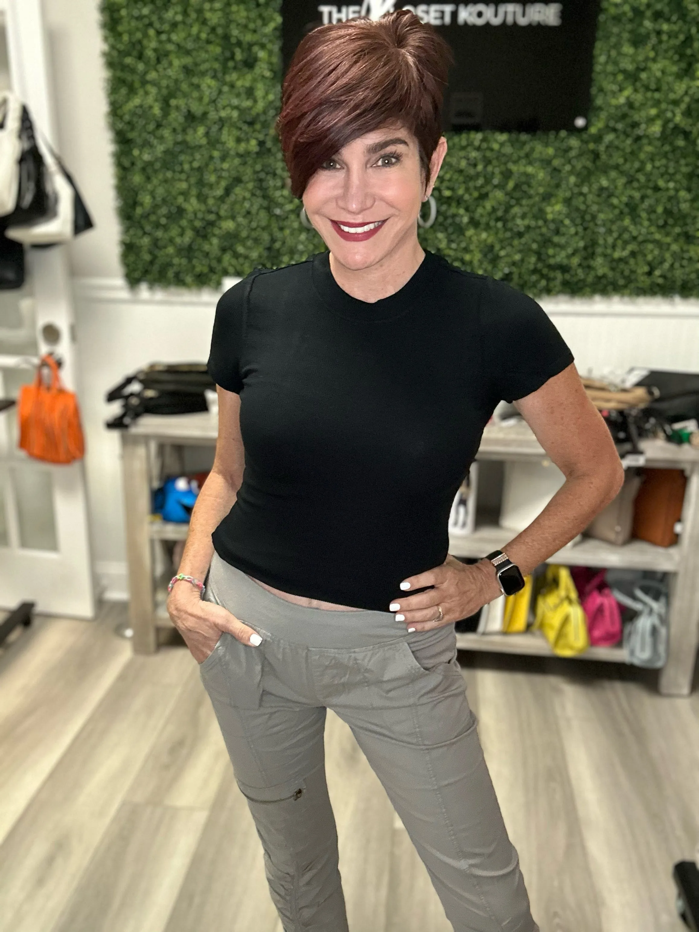 Malanda Pant With Stretch Waistband