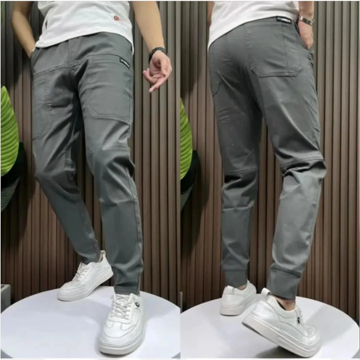 Manzera Stretch Cargo Pants, Men's High Stretch Multi-Pocket Cargo Pants, Lightweight Tactical Water Proof Pant