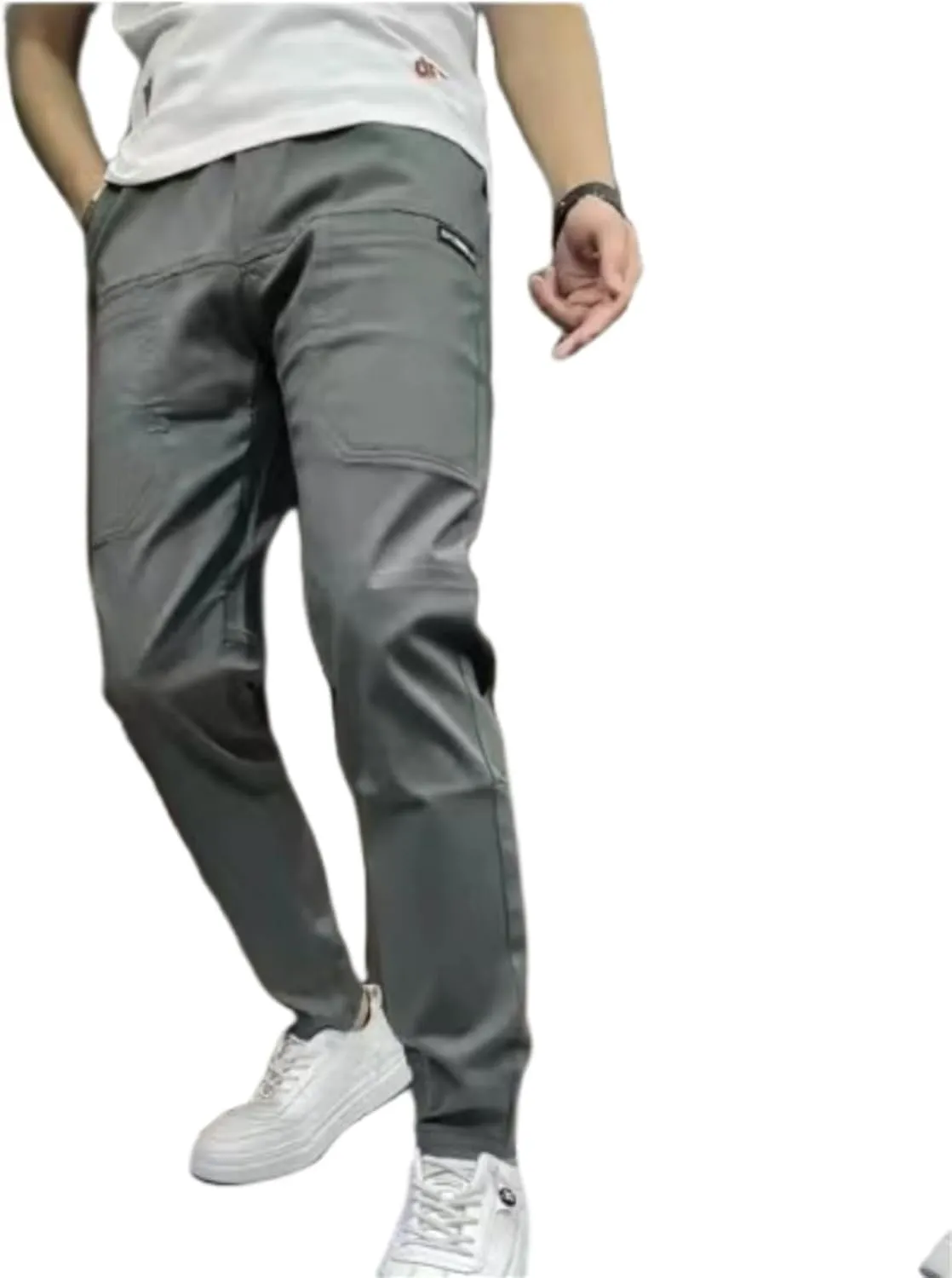 Mencomfy High-Stretch Multi-Pocket Cargo Pants - Quick-Dry Breathable Unisex Plus Size Active Hiking Stretch Cargo Pants