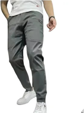 Mencomfy High-Stretch Multi-Pocket Cargo Pants - Quick-Dry Breathable Unisex Plus Size Active Hiking Stretch Cargo Pants