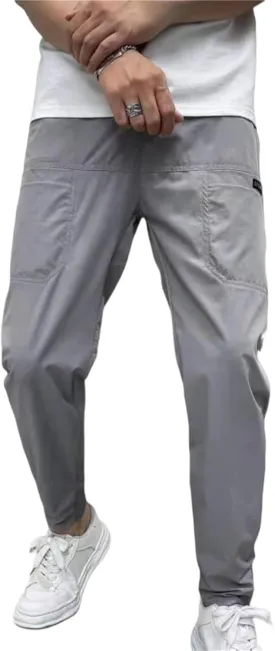 Mencomfy High-Stretch Multi-Pocket Cargo Pants - Quick-Dry Breathable Unisex Plus Size Active Hiking Stretch Cargo Pants