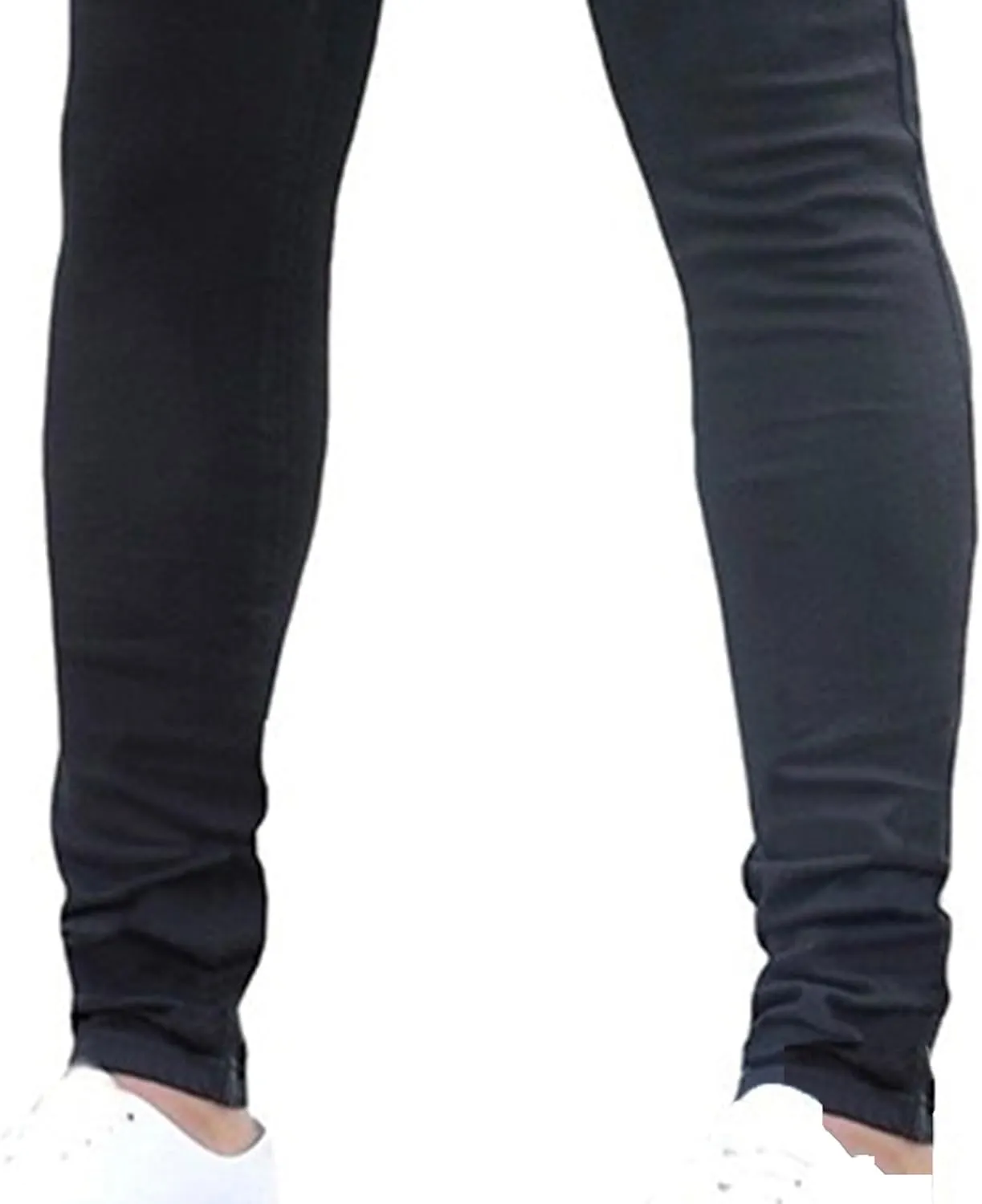 Men's Skinny Jeans Stretch Tapered Leg Slim Fit Denim Pants Taper Skinny Fit Stretch Denim Pants