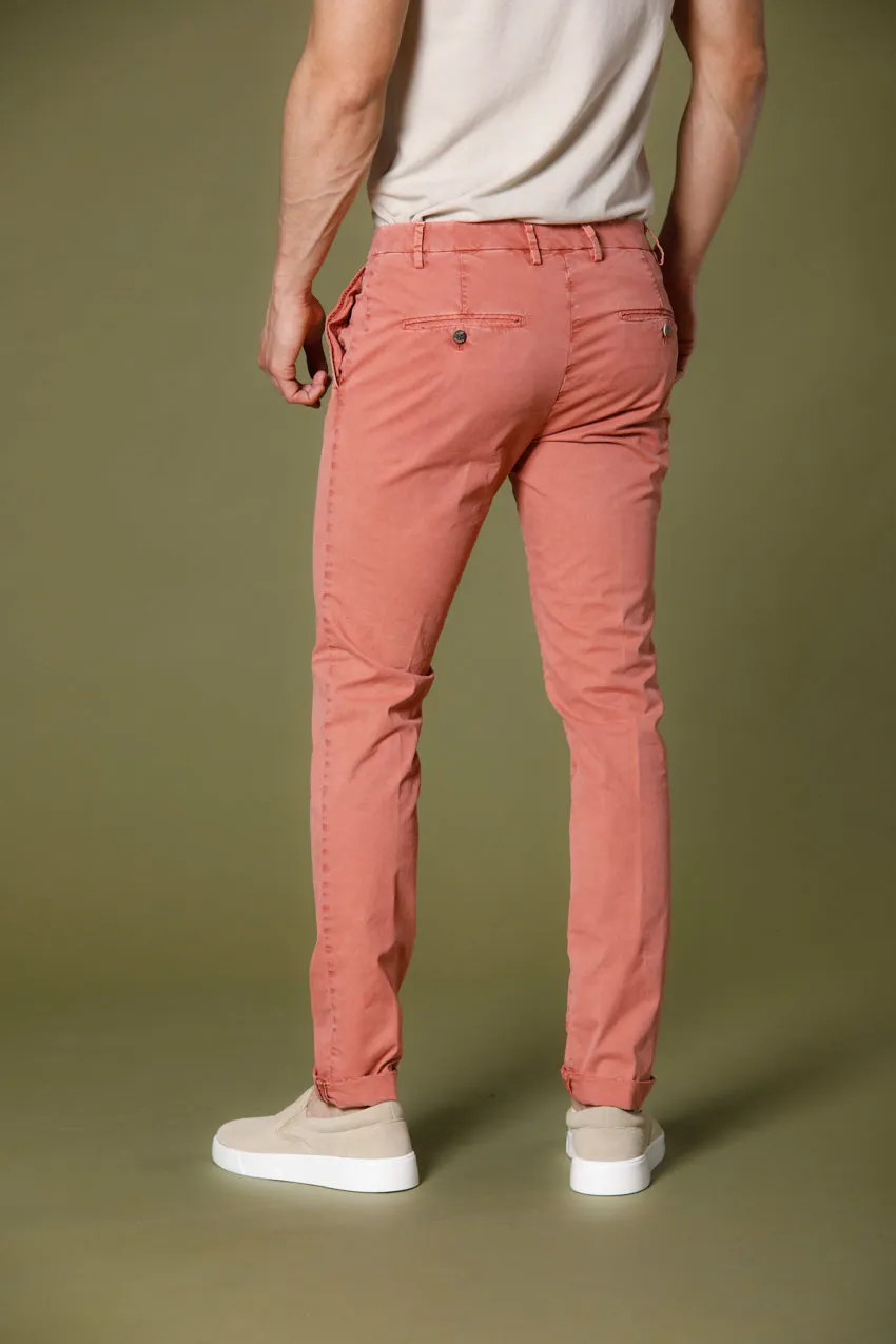 Milano Style essential pantalone chino uomo in twill stretch extra slim fit