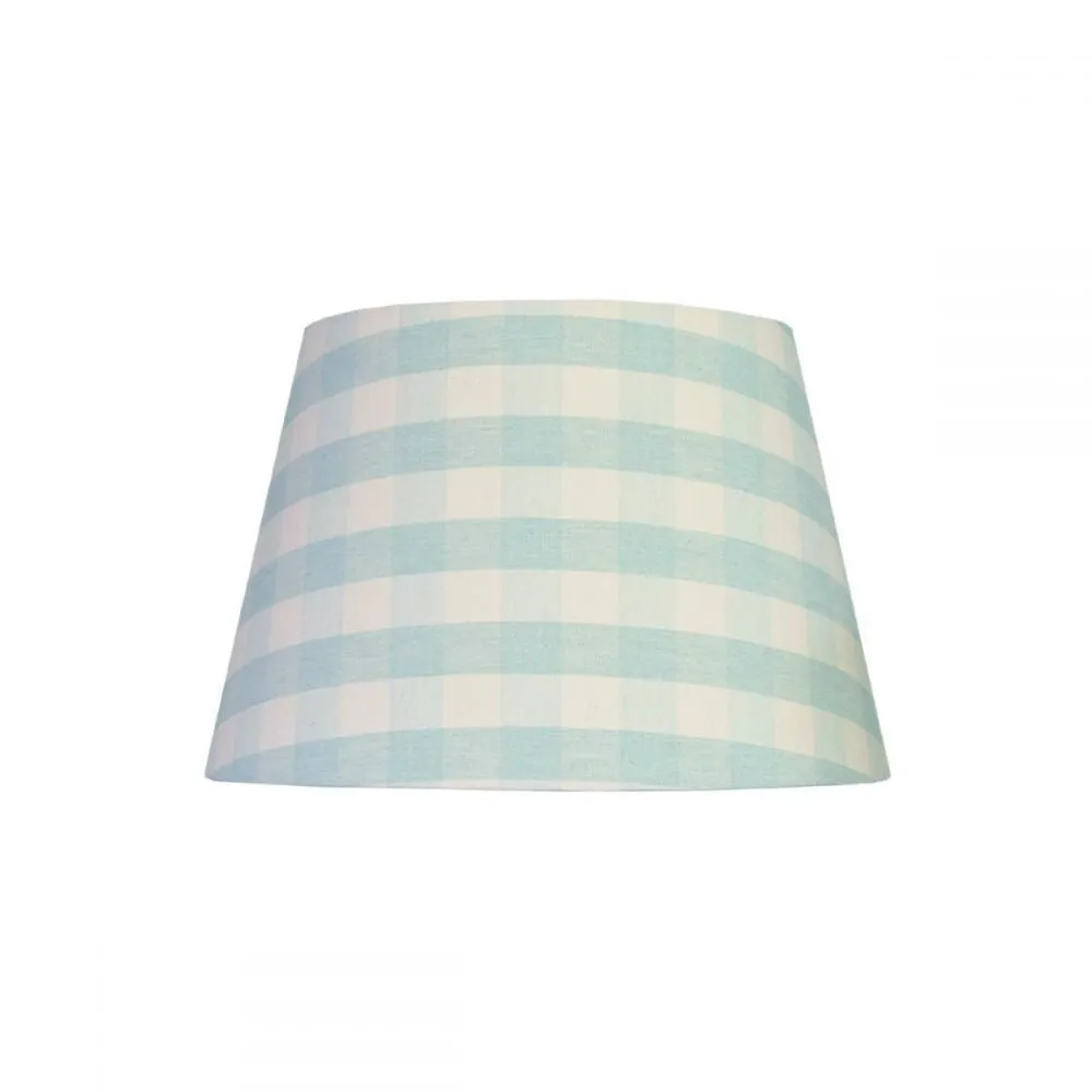 Mint Gingham  Lampshade