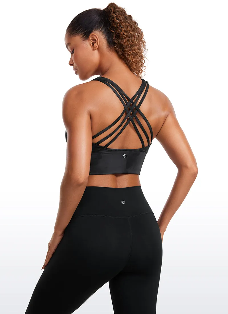 Nakedfeel Strappy Bra Longline