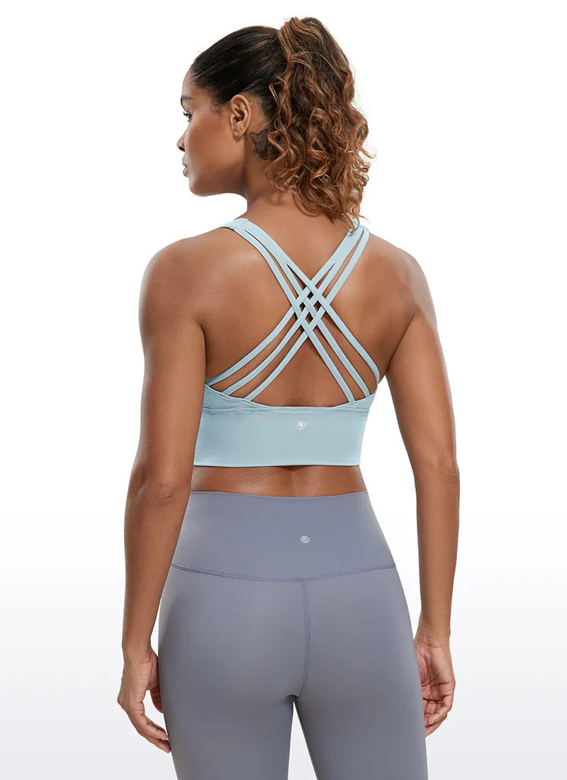 Nakedfeel Strappy Bra Longline
