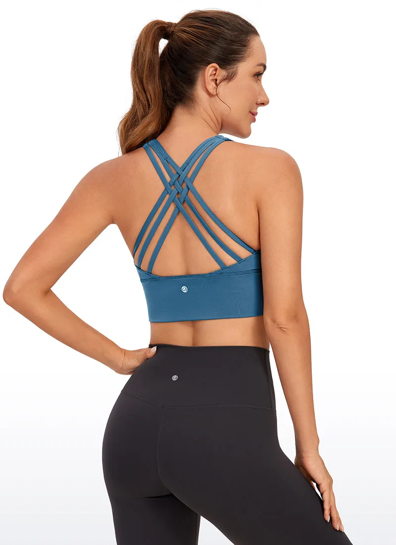 Nakedfeel Strappy Bra Longline
