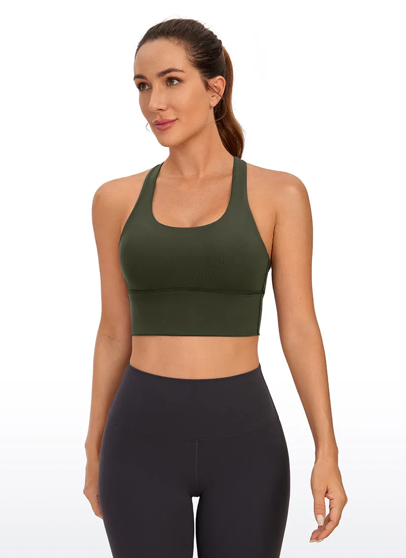 Nakedfeel Strappy Bra Longline