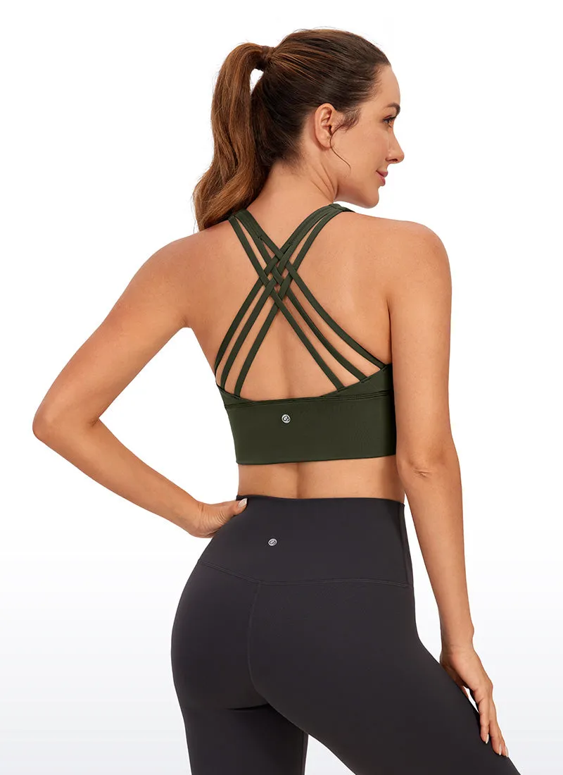 Nakedfeel Strappy Bra Longline