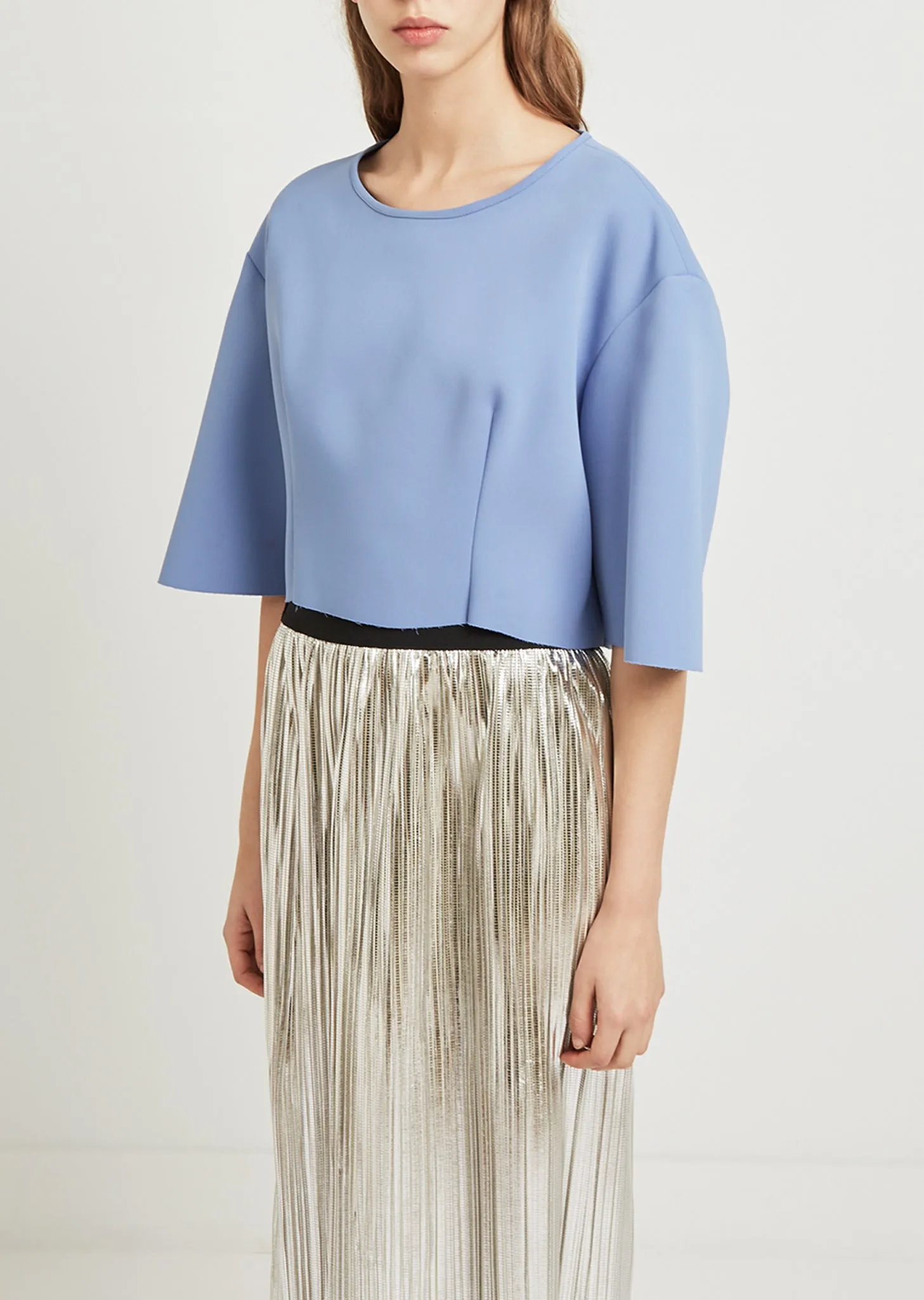 Polyester Darts Detail Top