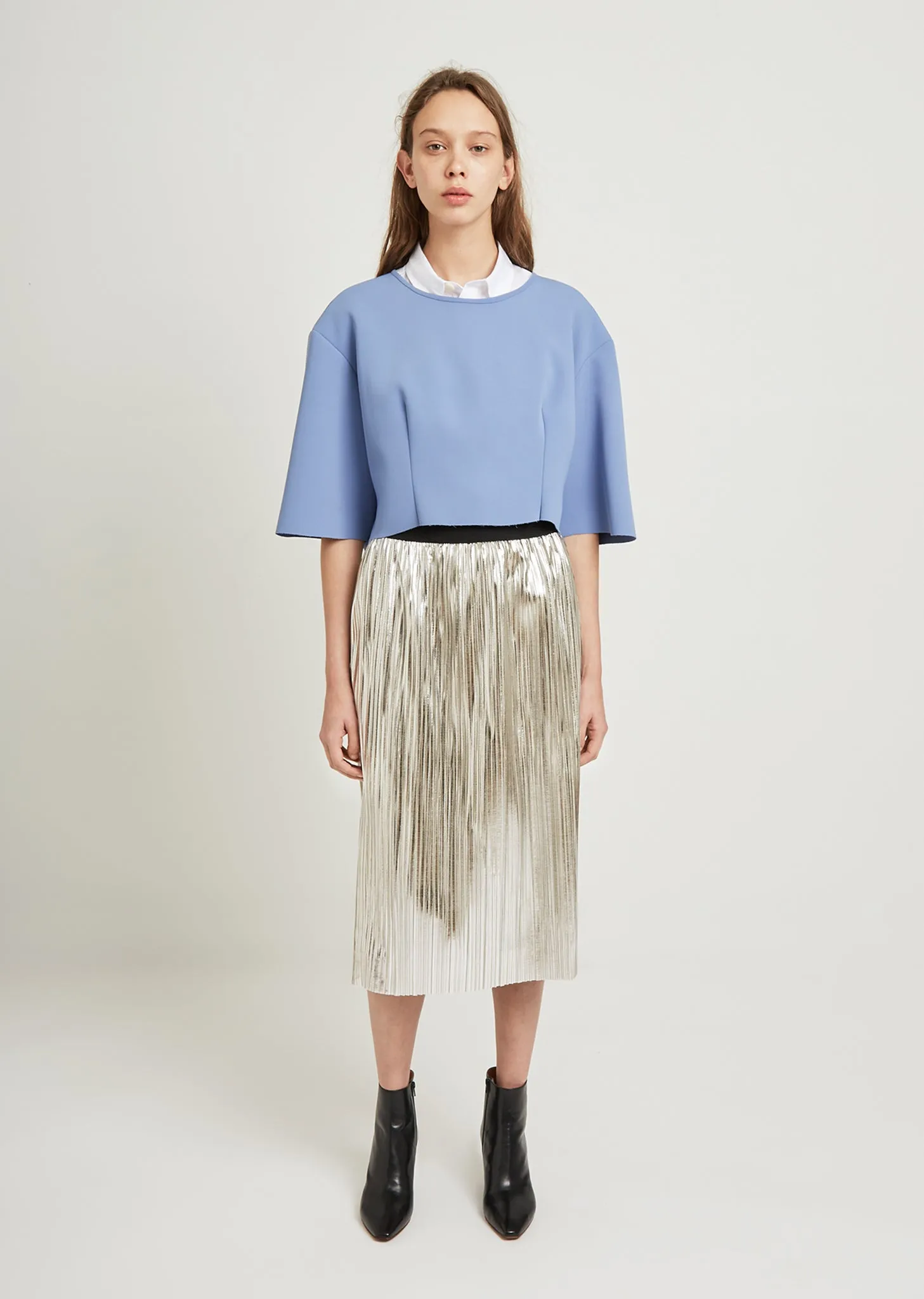 Polyester Darts Detail Top