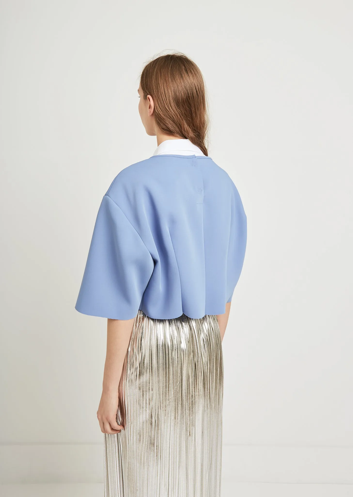 Polyester Darts Detail Top