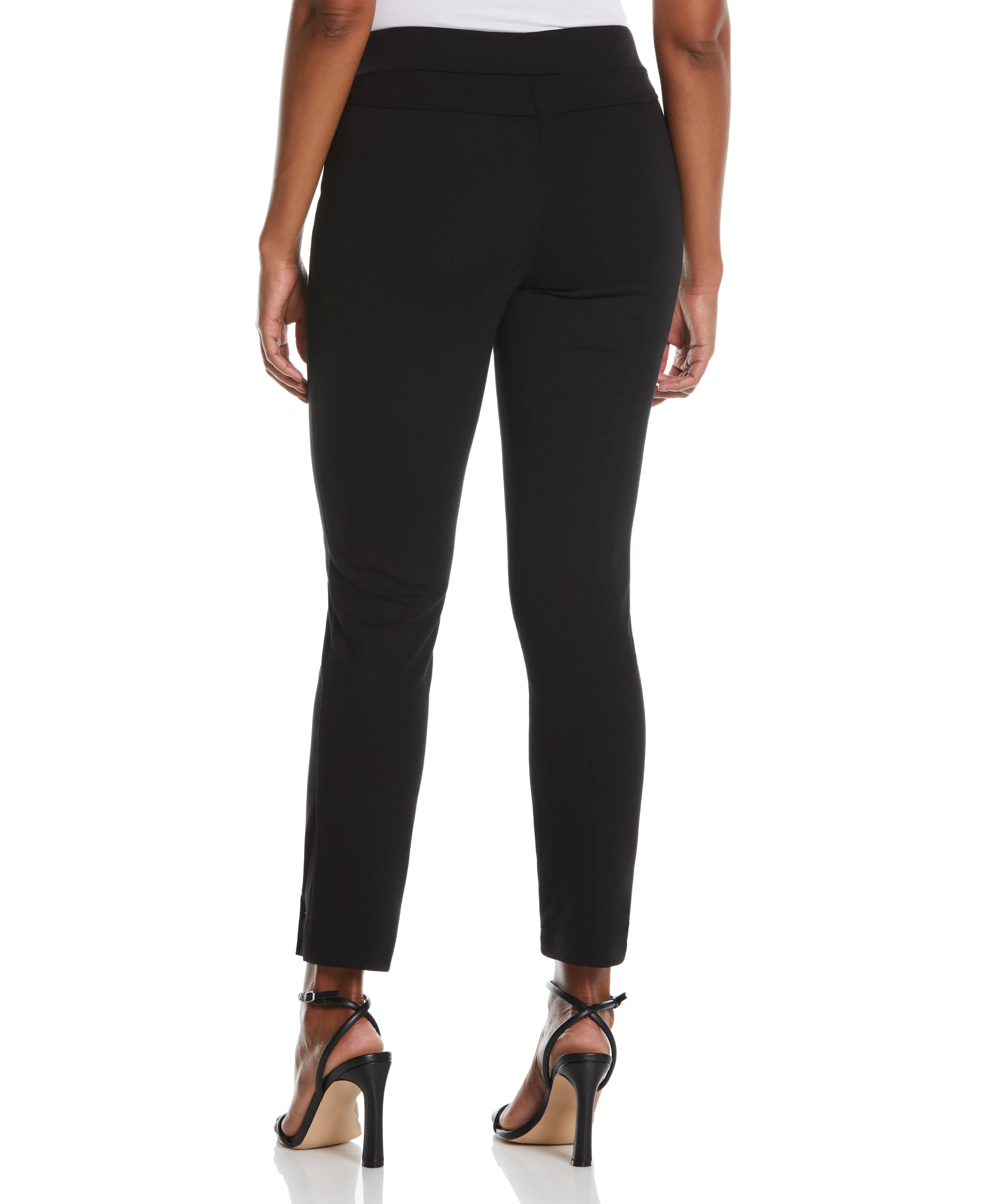 Ponte Knit Slim Leg Pant - Comfort Fit