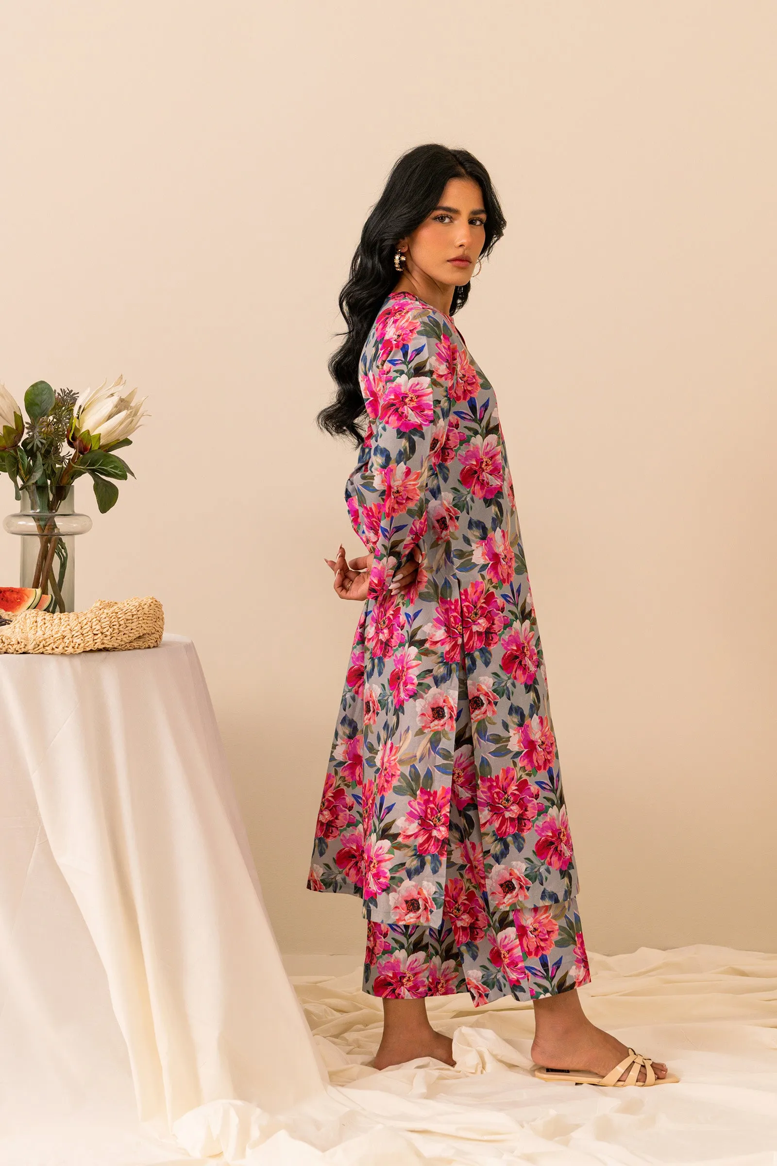 Printed 2 Piece Suit