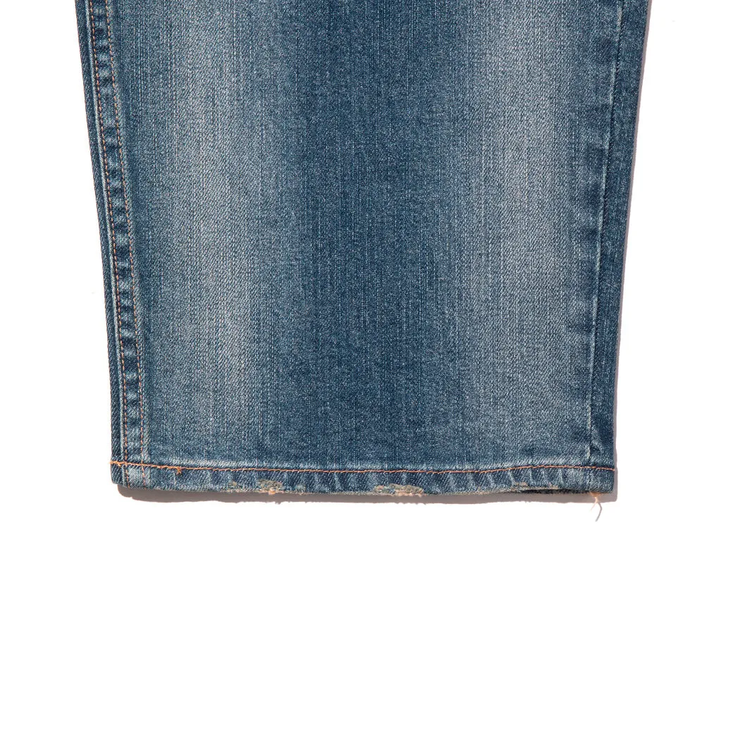 "Bonita" Stretch Baggy Pants (Damage) / 2110807