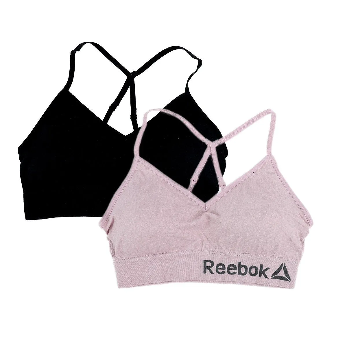 Reebok Women's Seamless Bralette 2-Pack