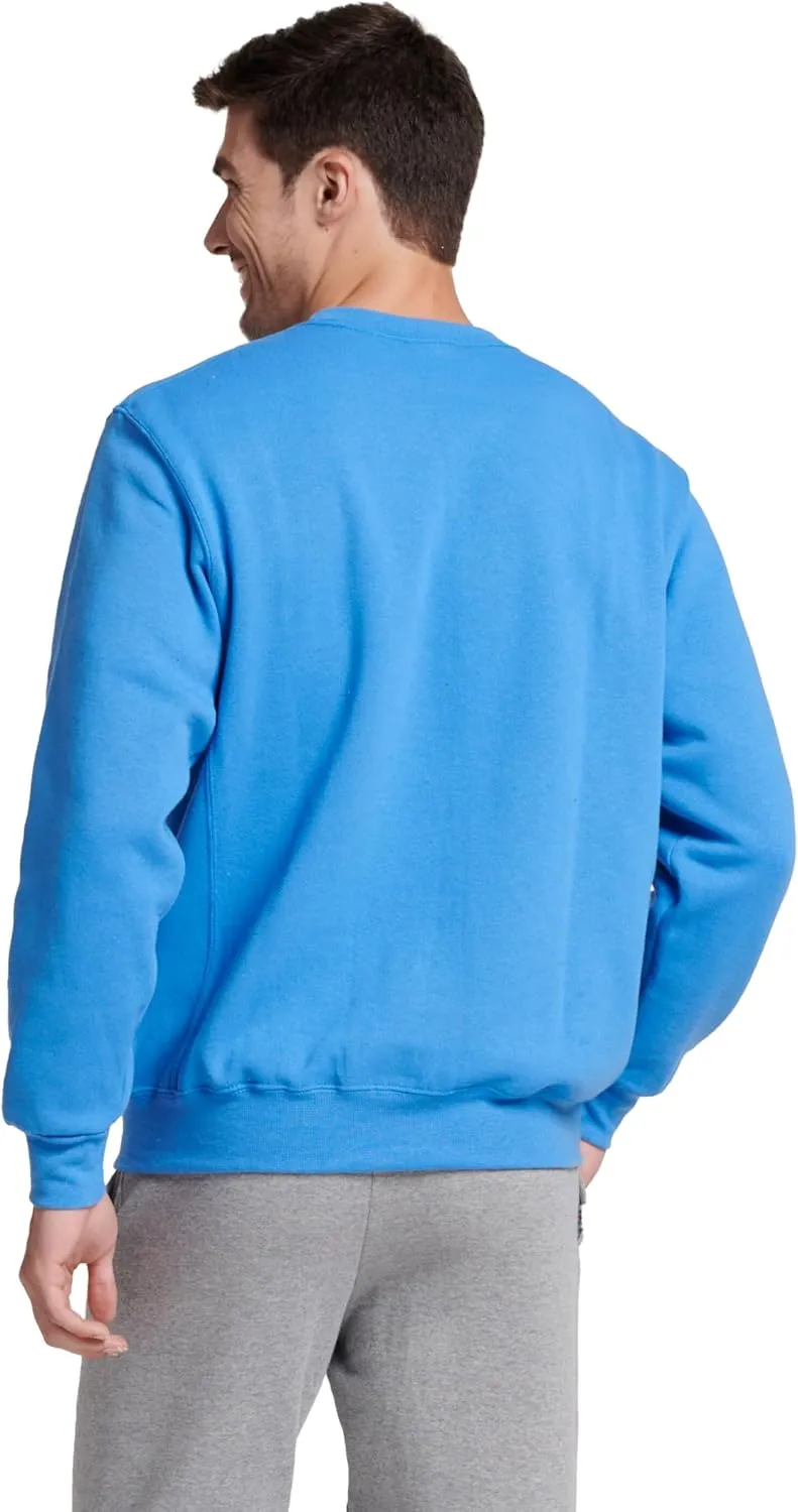 Russell Athletic Men's Dri-Power Fleece Sweatshirts, Moisture Wicking, Cotton Blend, Relaxed Fit, Sizes S-4x