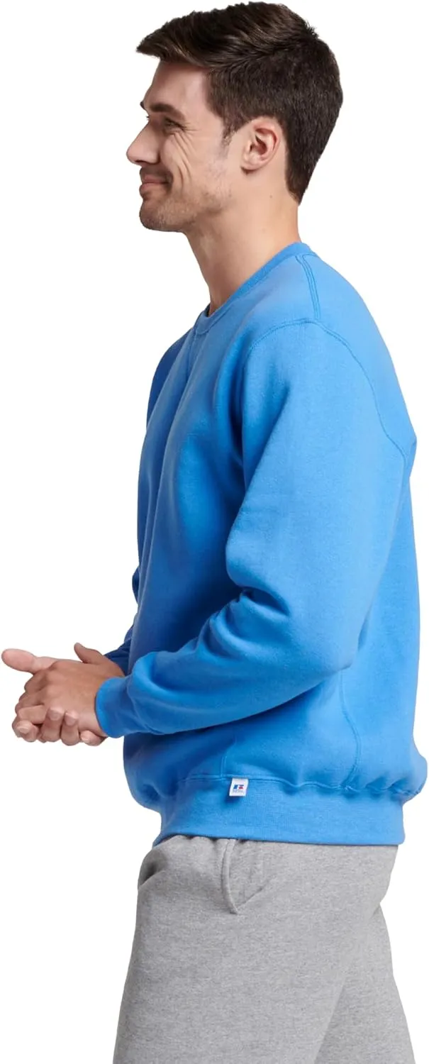 Russell Athletic Men's Dri-Power Fleece Sweatshirts, Moisture Wicking, Cotton Blend, Relaxed Fit, Sizes S-4x