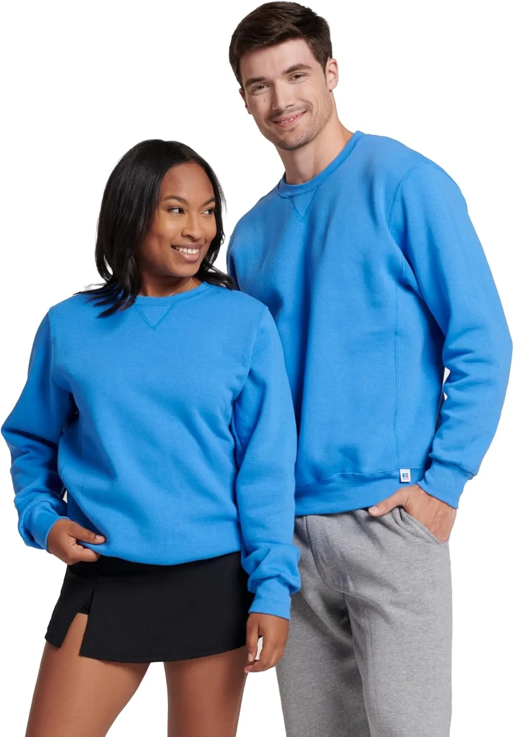 Russell Athletic Men's Dri-Power Fleece Sweatshirts, Moisture Wicking, Cotton Blend, Relaxed Fit, Sizes S-4x