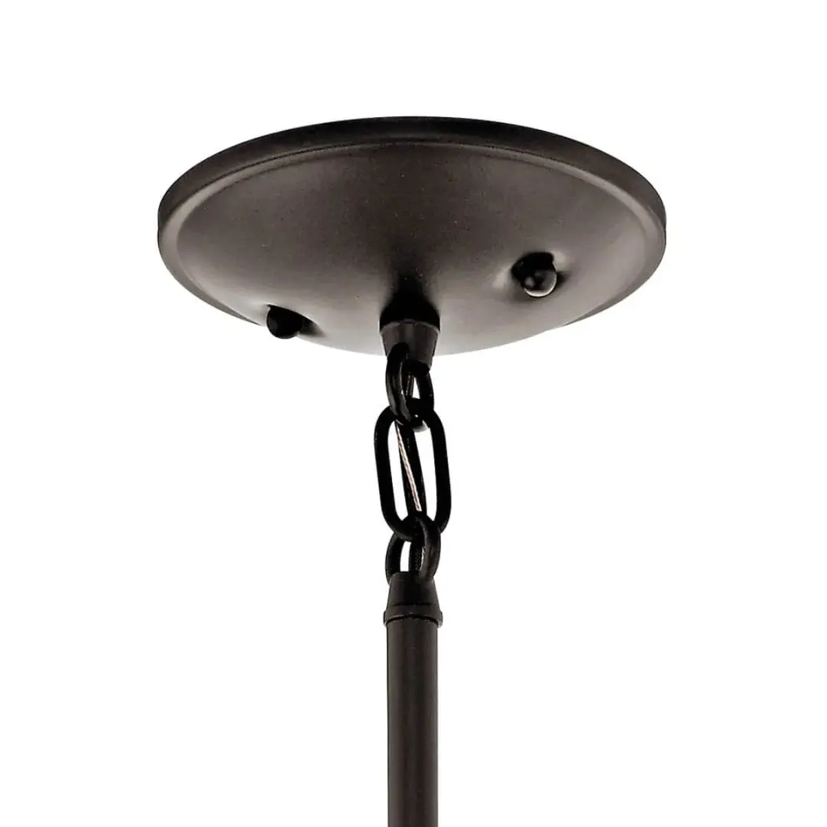 Shailene 18" 3-Light Mini Chandelier with Clear Satin Etched Glass, Olde Bronze Finish