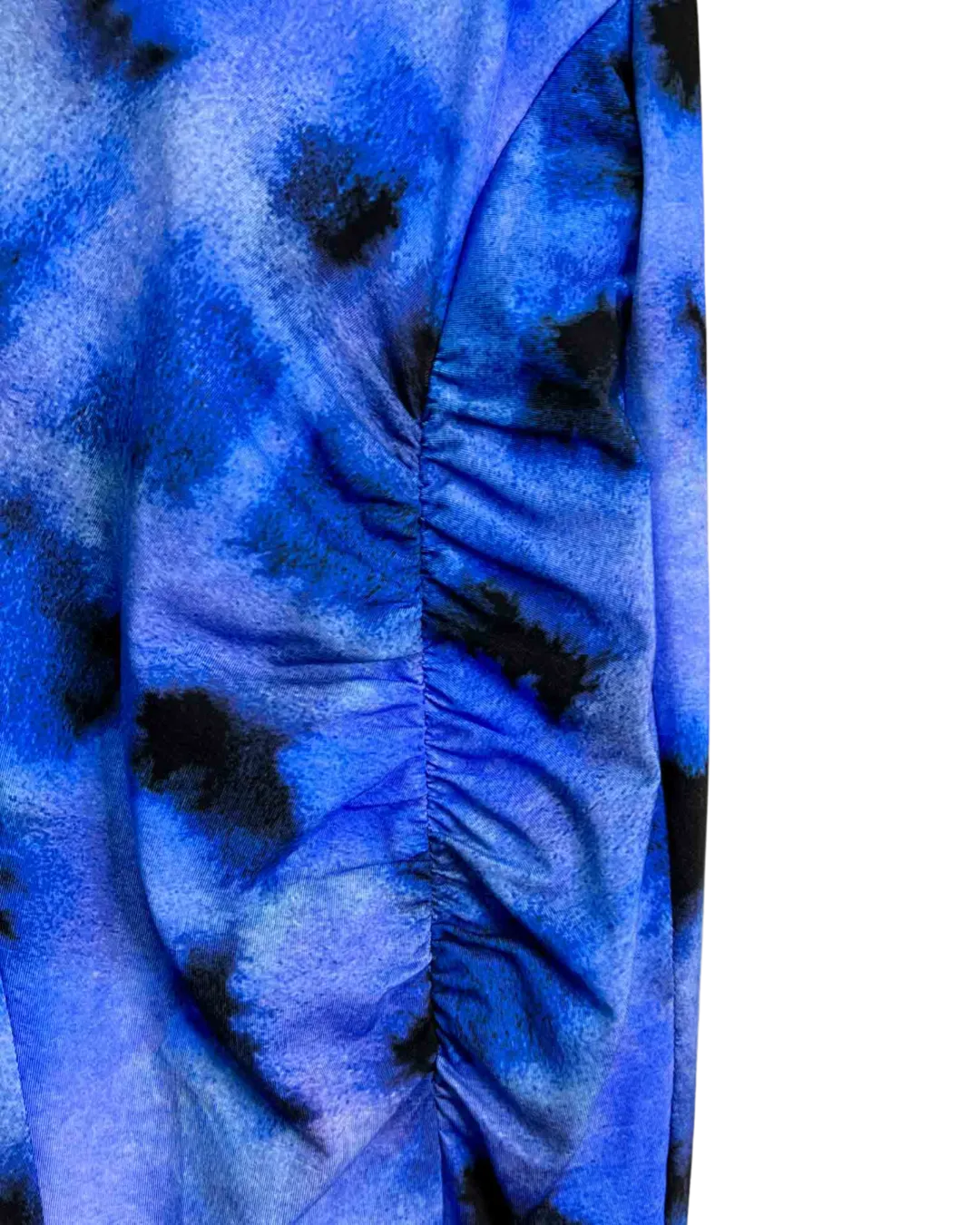 Size S - Suboo Blue Shibori Gathered Pants