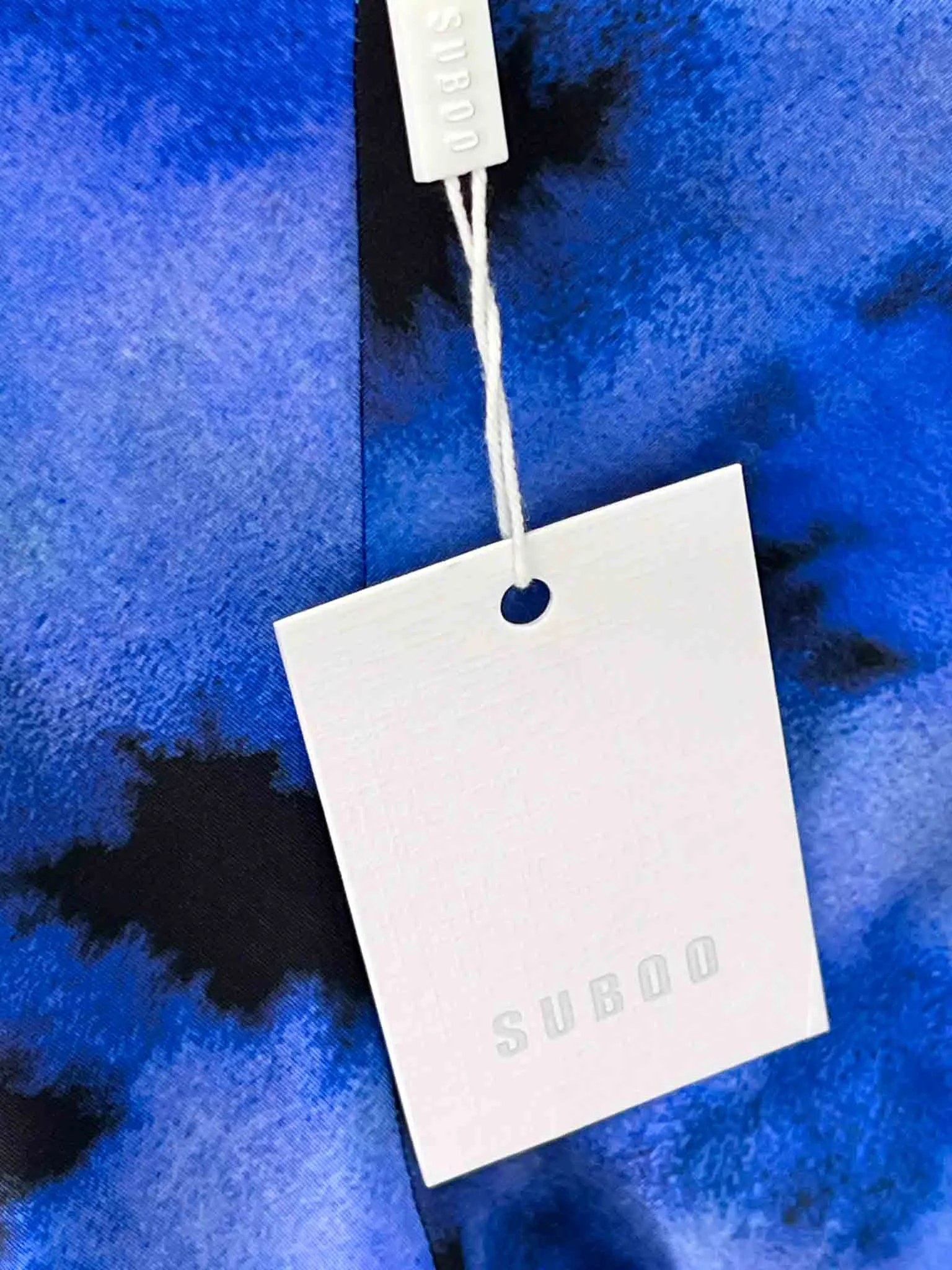 Size S - Suboo Blue Shibori Gathered Pants