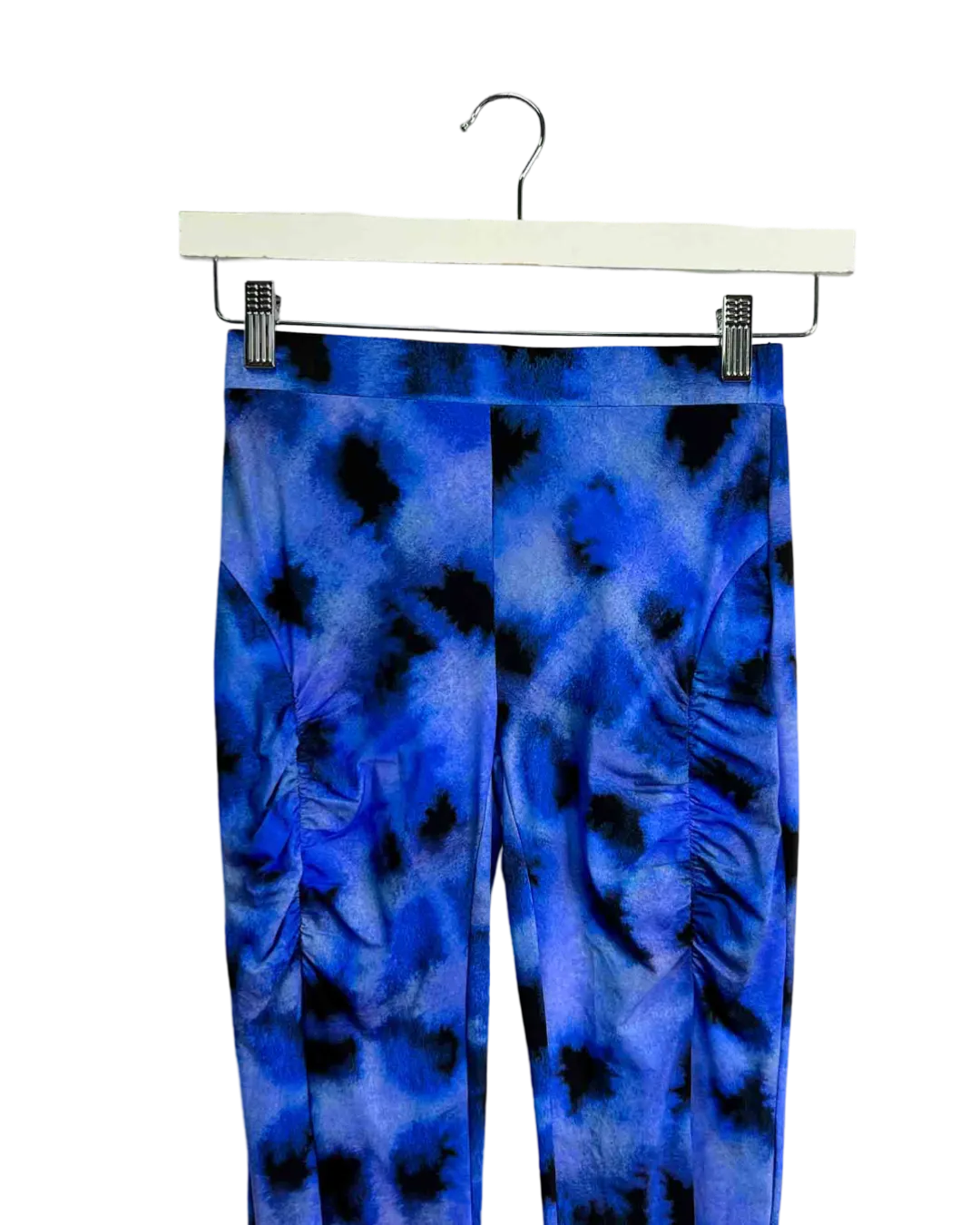 Size S - Suboo Blue Shibori Gathered Pants