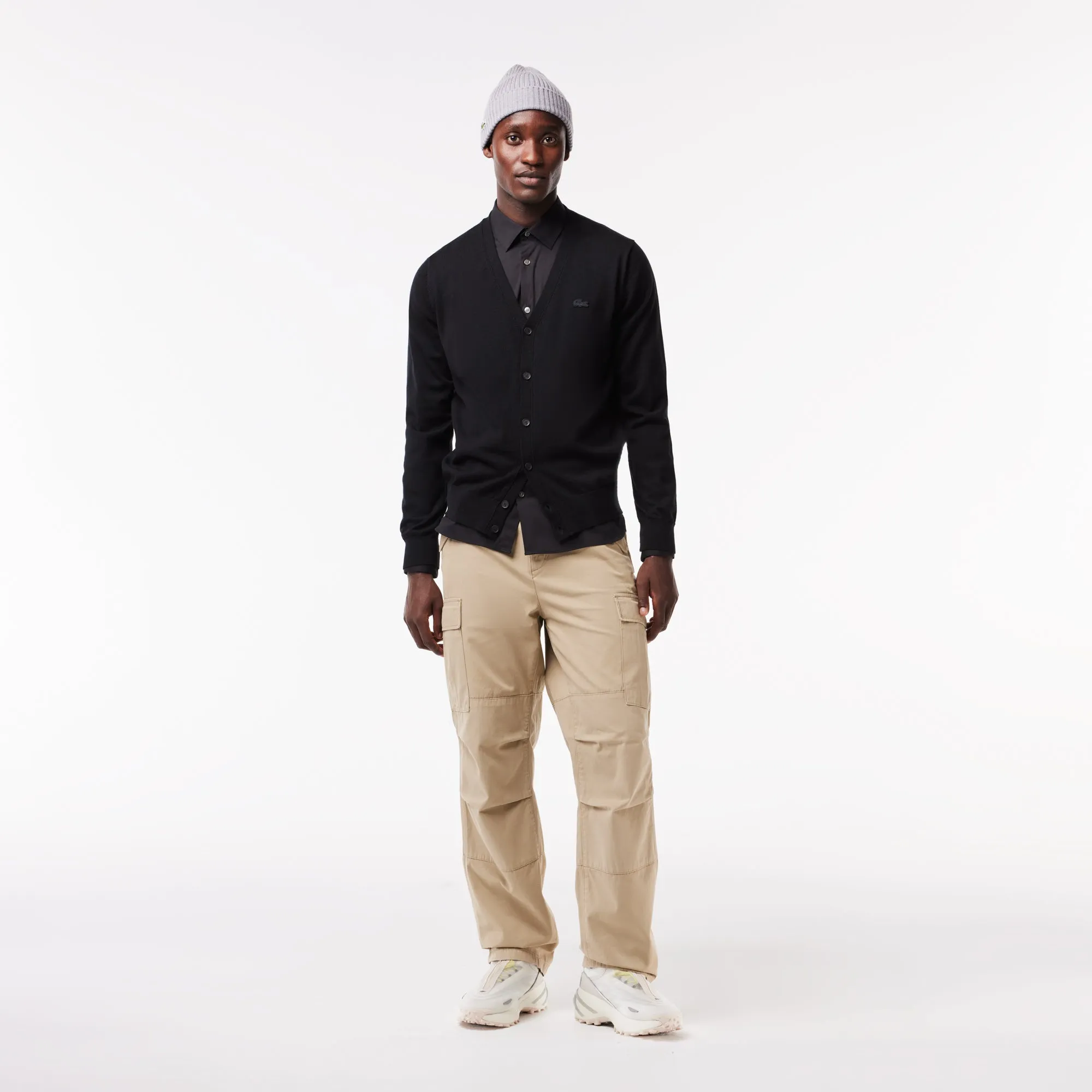 Slim Fit French Collar Stretch Shirt