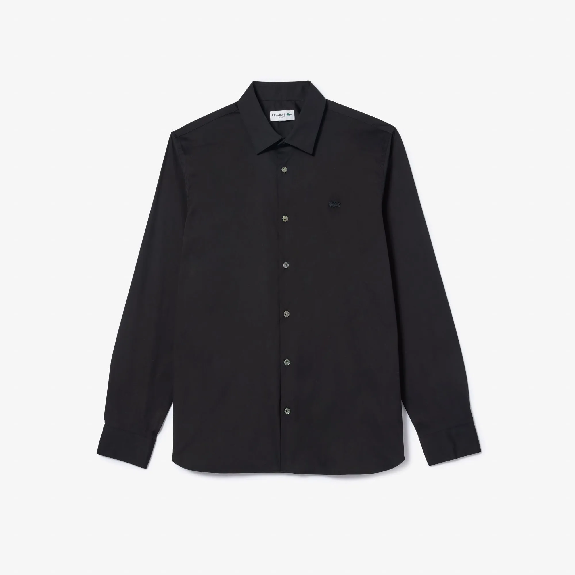 Slim Fit French Collar Stretch Shirt
