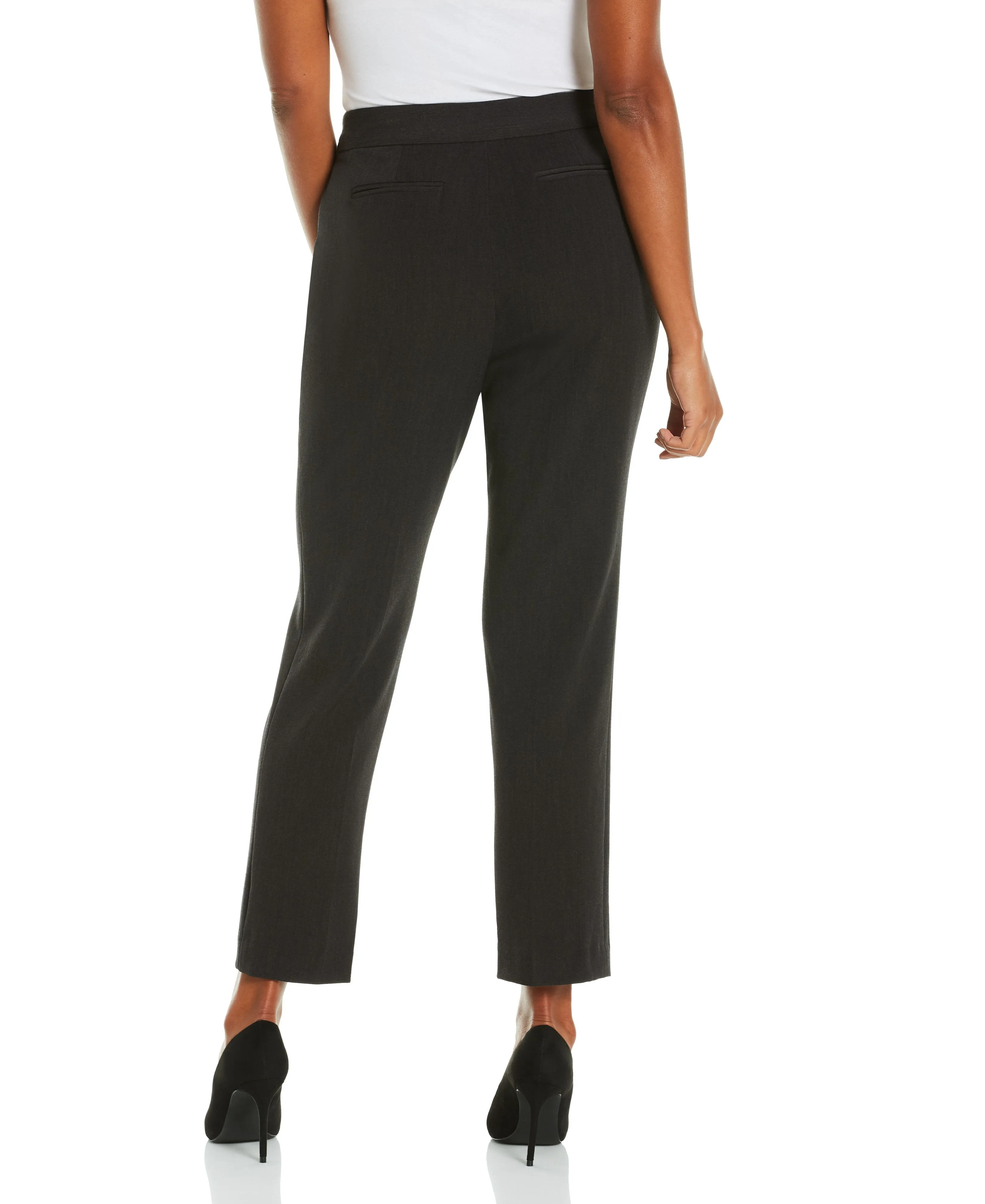 Slim Leg Stretch Gabardine Pant - Curvy Fit