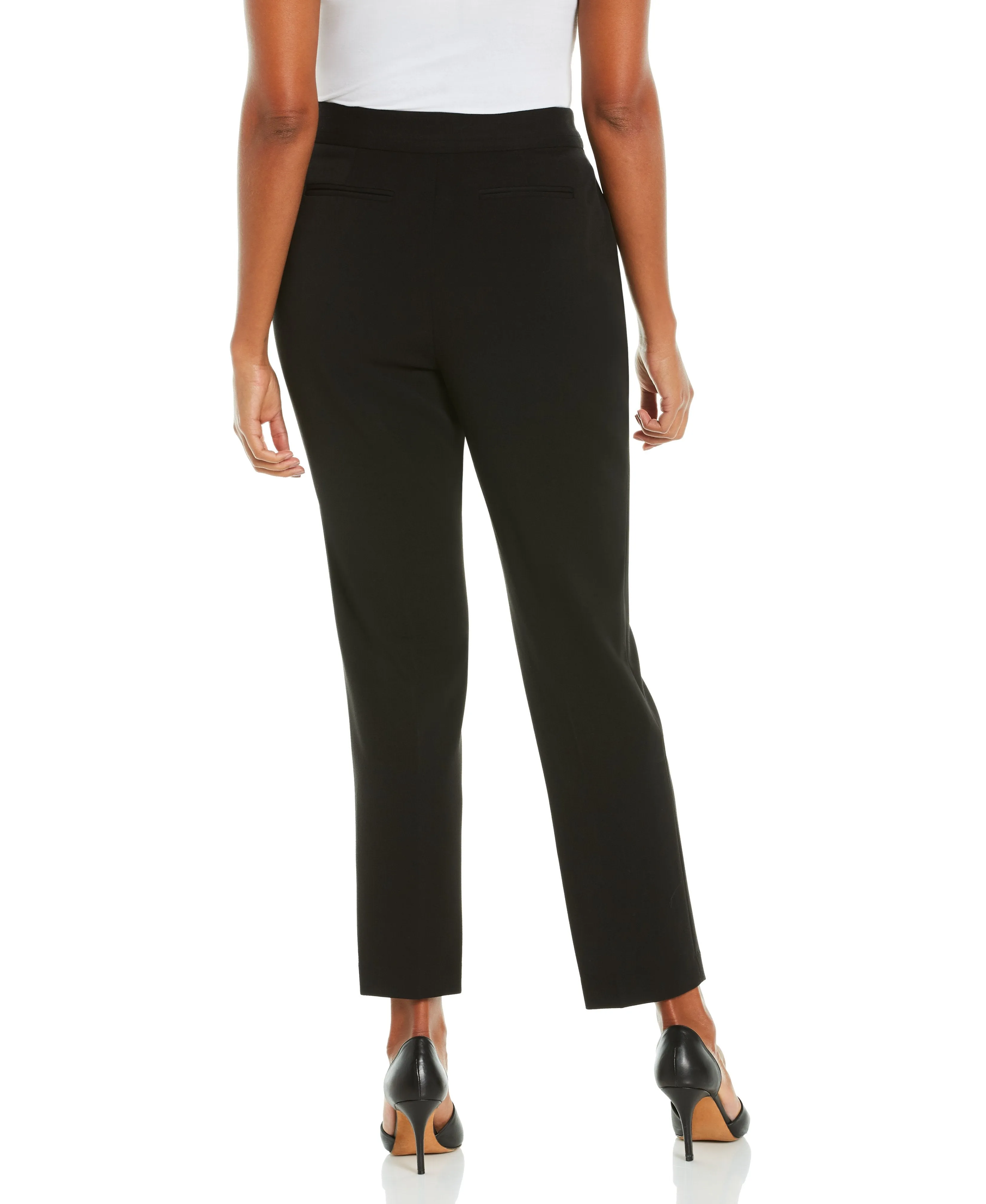 Slim Leg Stretch Gabardine Pant - Curvy Fit