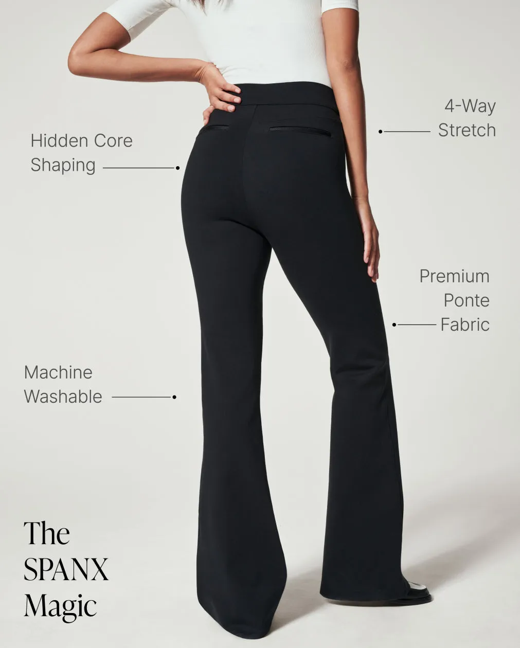SPANXsmooth™ PerfectFit Ponte Flare Pant