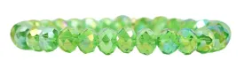 Stacker Stretch Bracelet - Green Sparkle