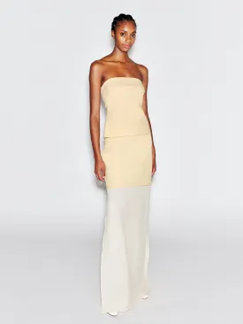 STRAPLESS BANDEAU - STRETCH ORGANZA