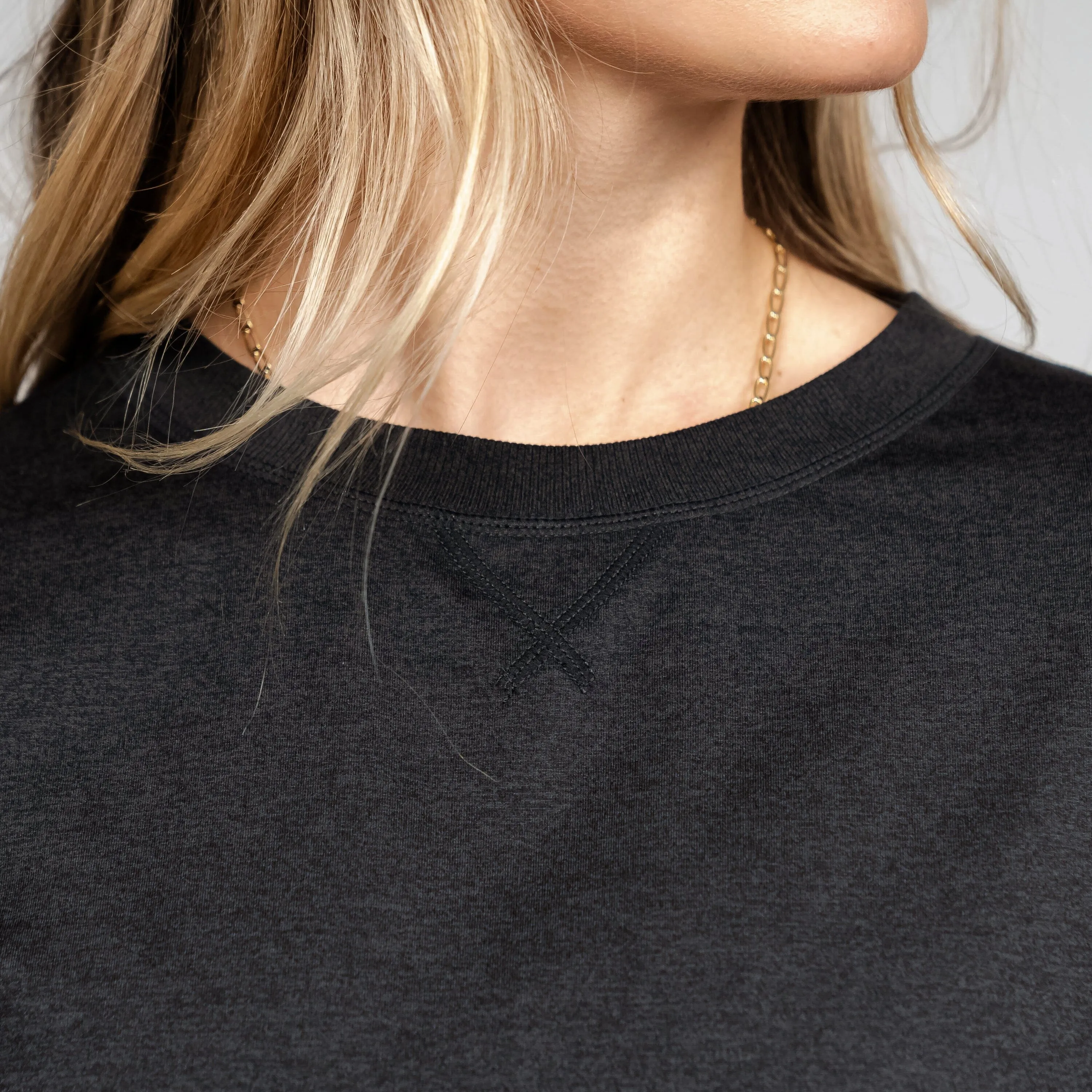 Swift Performance Crew | Heather - Nightfall/Panther Black