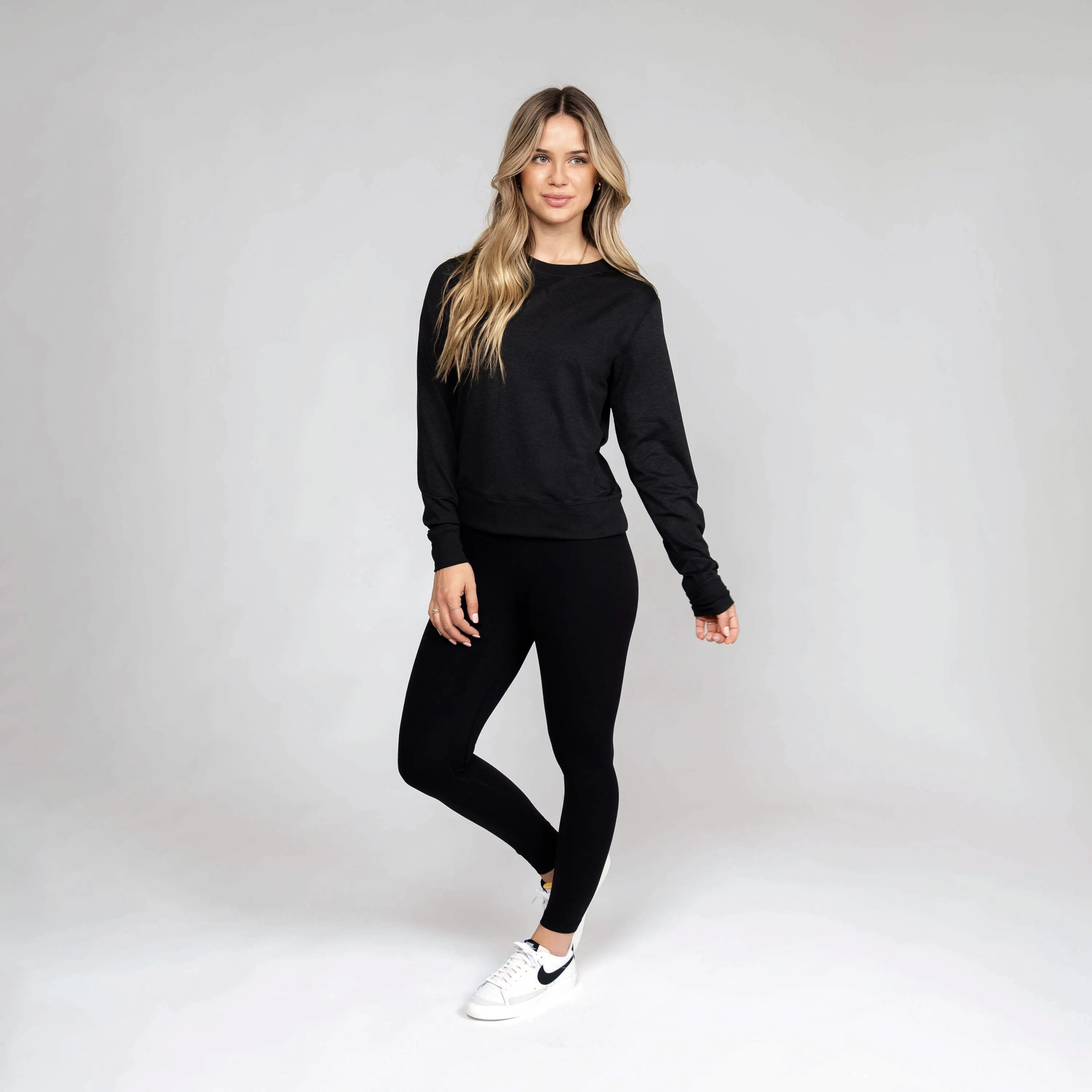 Swift Performance Crew | Heather - Nightfall/Panther Black