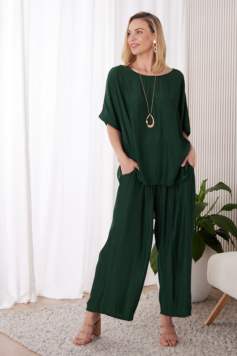 Thalia Pants - Forest