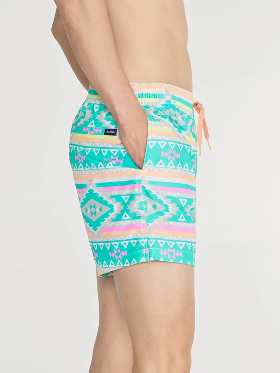 The En Fuegos 5.5"   (Classic Swim Trunk)