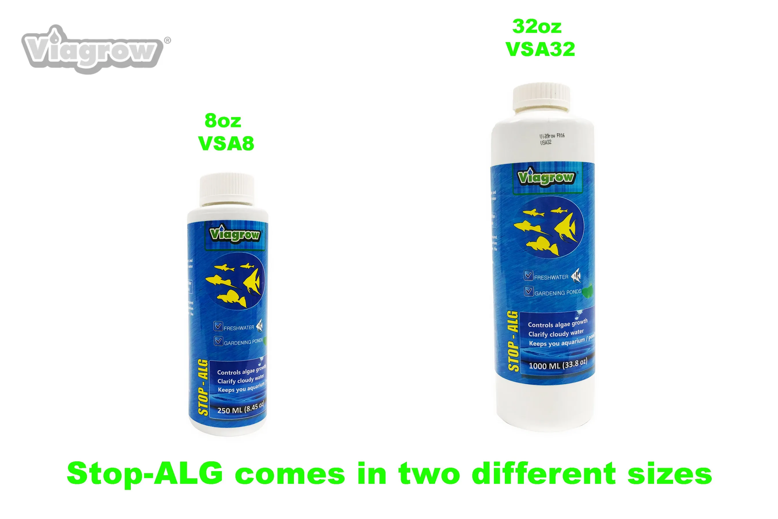 Viagrow 8oz Water Conditioner - Effective and Essential for Aquarium Health (Single Pack)
