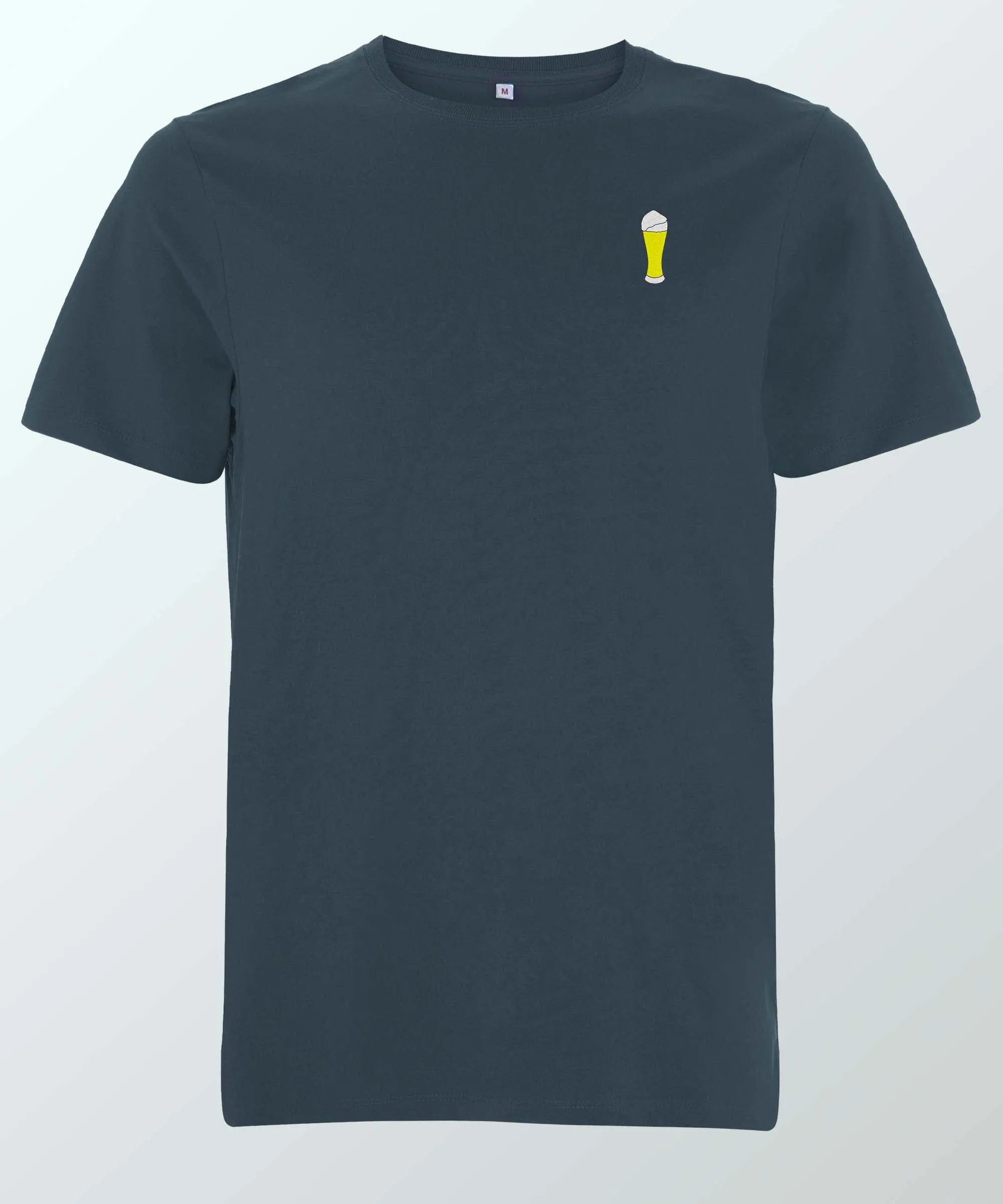 Weißbier | Besticktes Frauen Oversized Bio Baumwoll T-Shirt