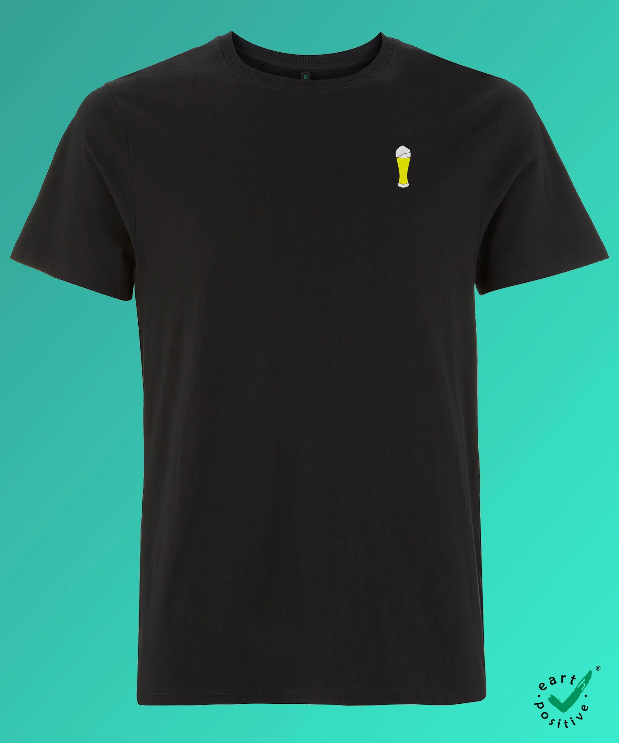 Weißbier | Besticktes Frauen Oversized Bio Baumwoll T-Shirt