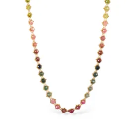 Woven Tourmaline Necklace
