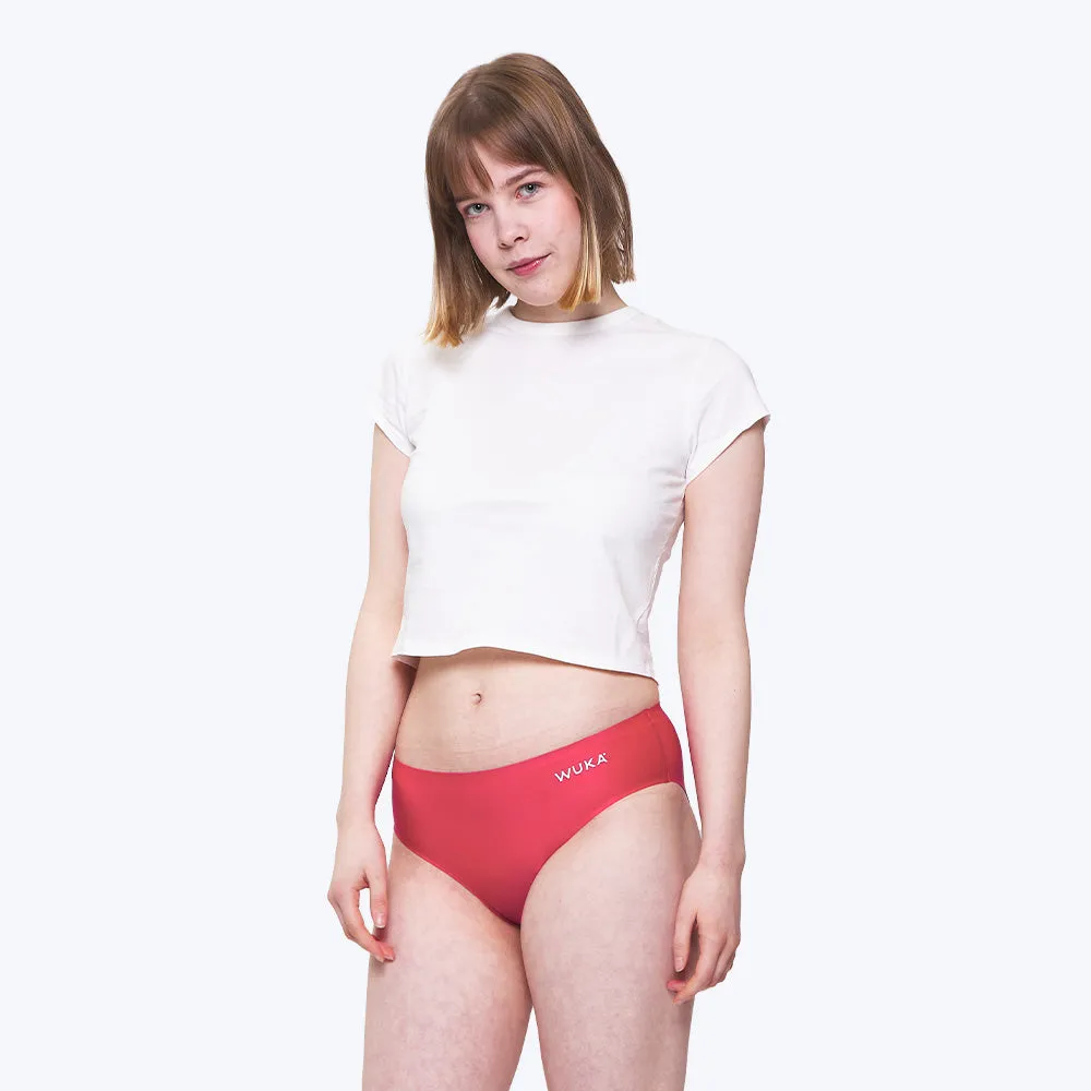 WUKA Teen Stretch Seamless - Heavy flow - Red