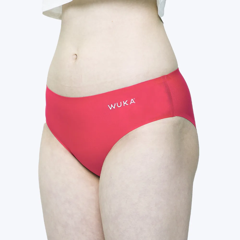 WUKA Teen Stretch Seamless - Heavy flow - Red
